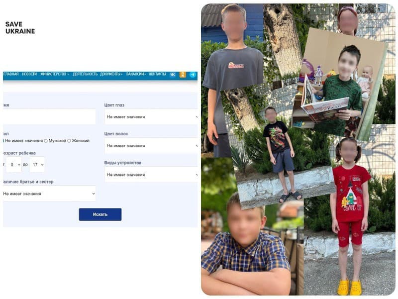 Online databázu ukrajinských detí zostavili úrady v ruskom okupovanom regióne Luhansk