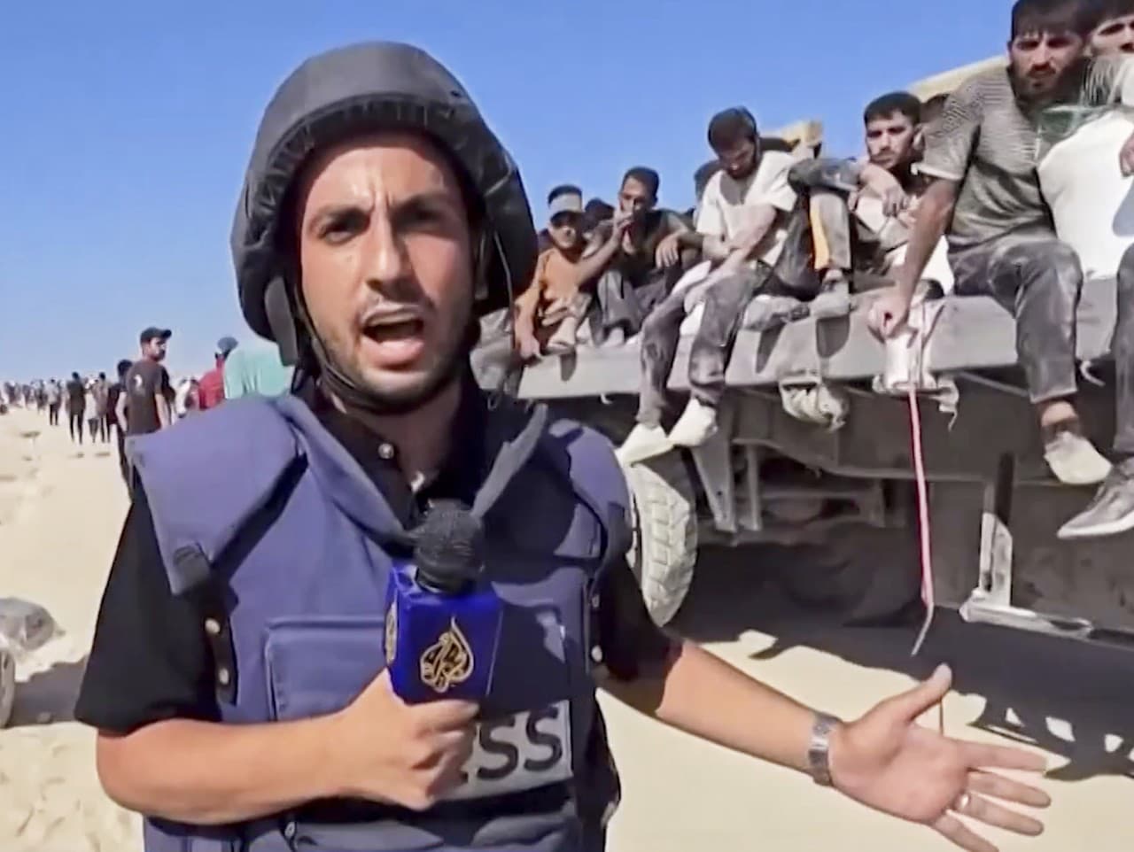 Korešpondent al-Džazíry Anás aš-Šaríf, ktorý zahynul spolu s ostatnými novinármi počas izraelských leteckých útokov v Pásme Gazy