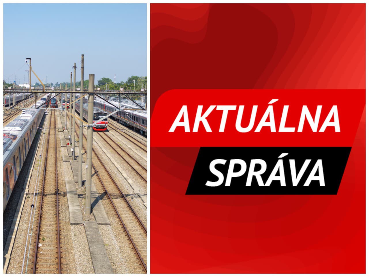 Muž vošiel do dráhy vlaku.