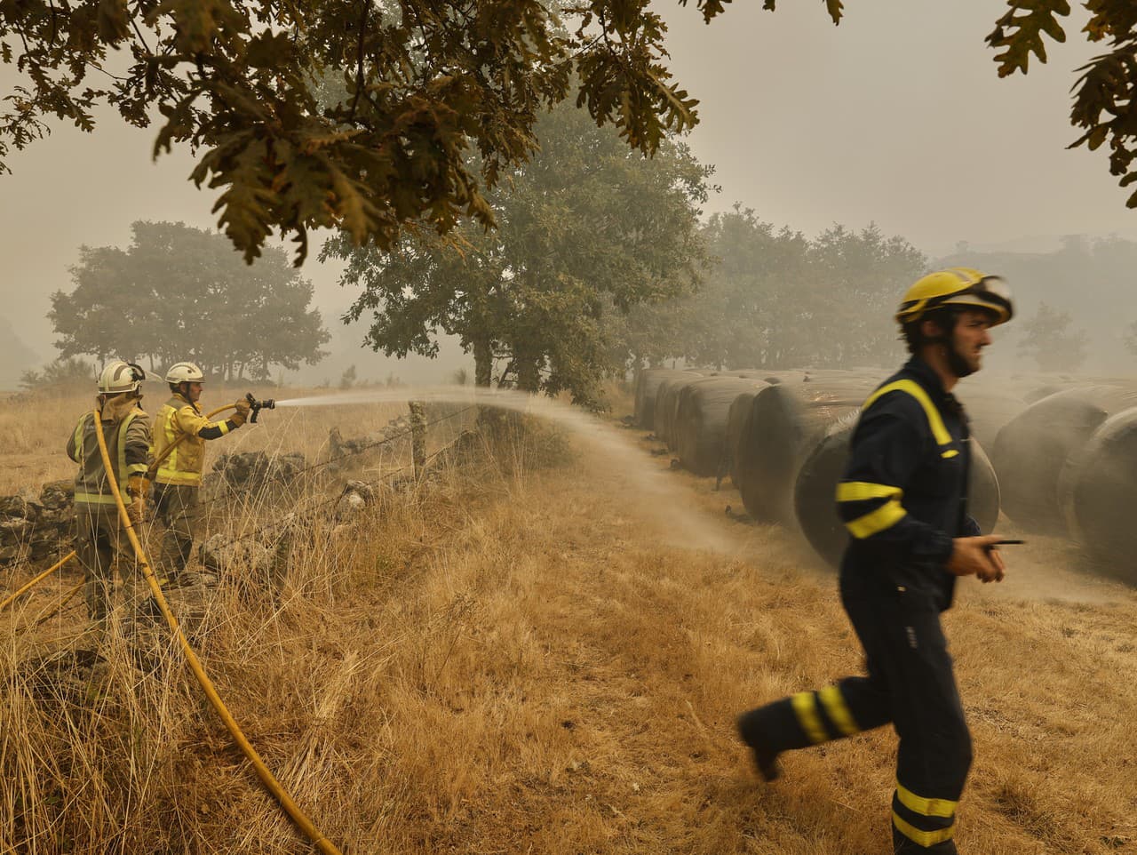 Lesné požiare v Španielsku