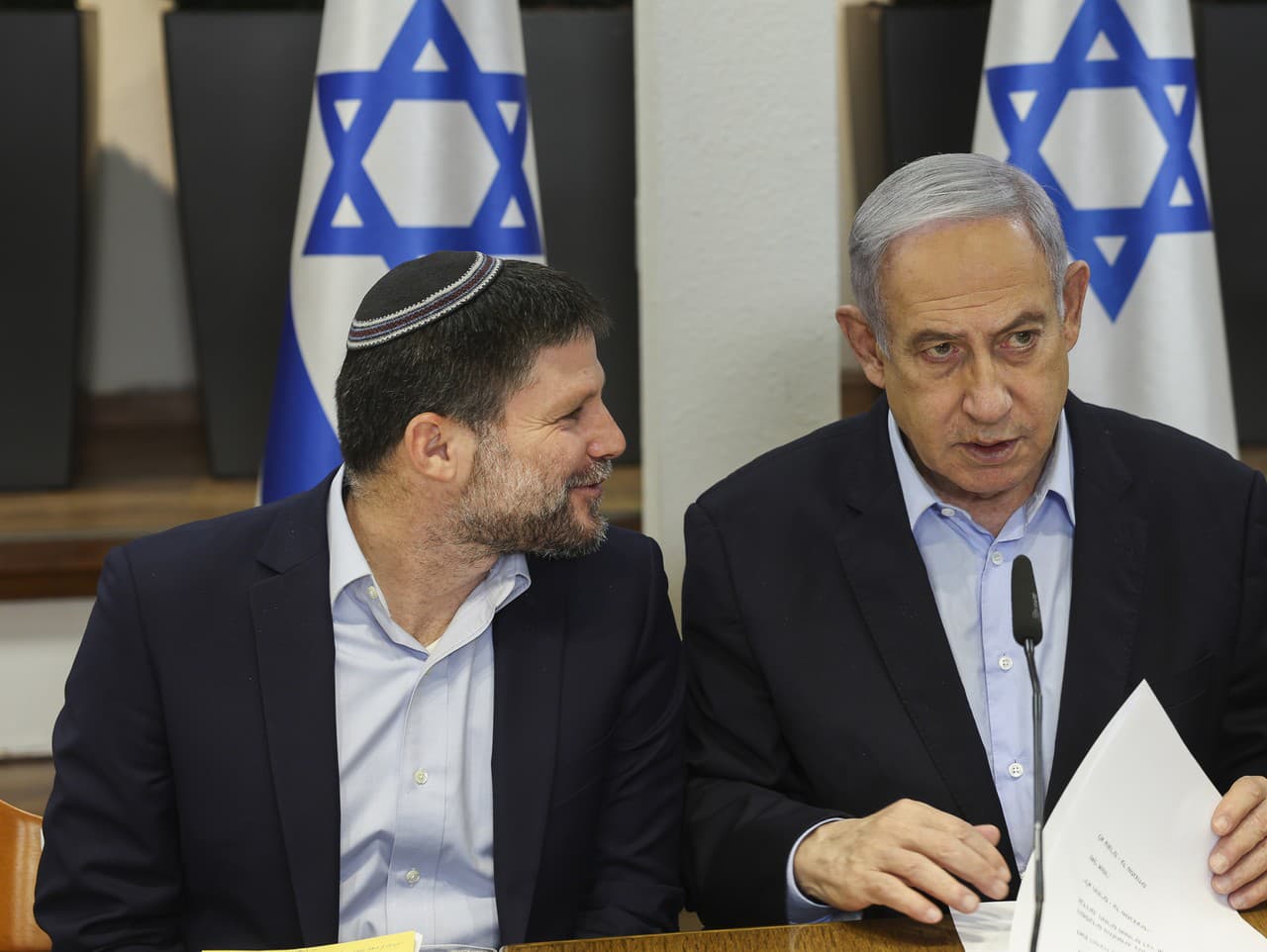 Becalel Smotrič a Benjamin Netanjahu