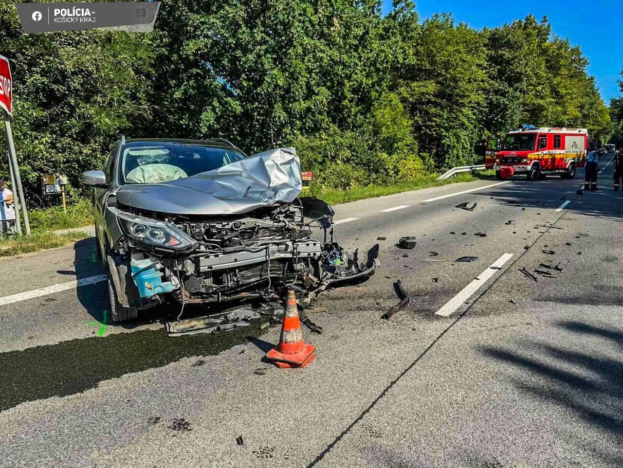 dopravná nehoda – košické oľšany
