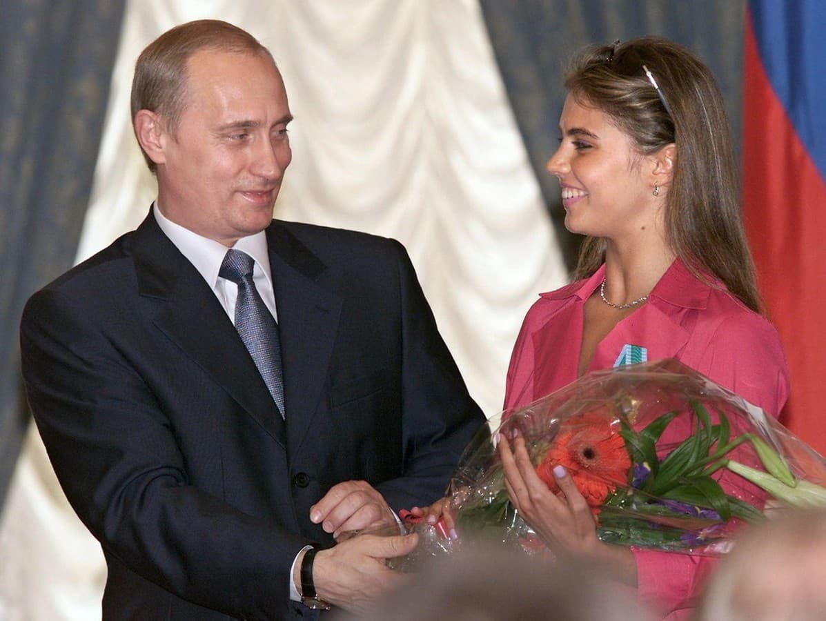 Vladimir Putin s Alinou Kabajevovou.