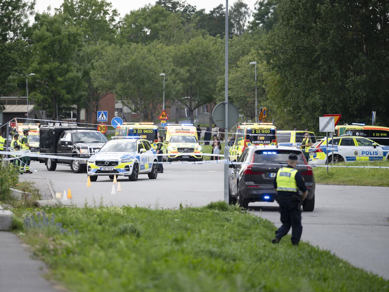 Vo Švédskom meste Örebro sa strieľalo