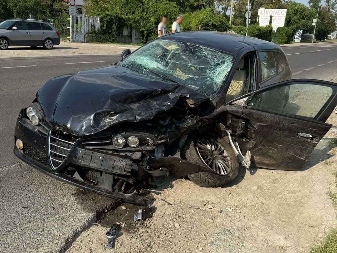 Vodič sôsobil dve nehody hneď po sebe