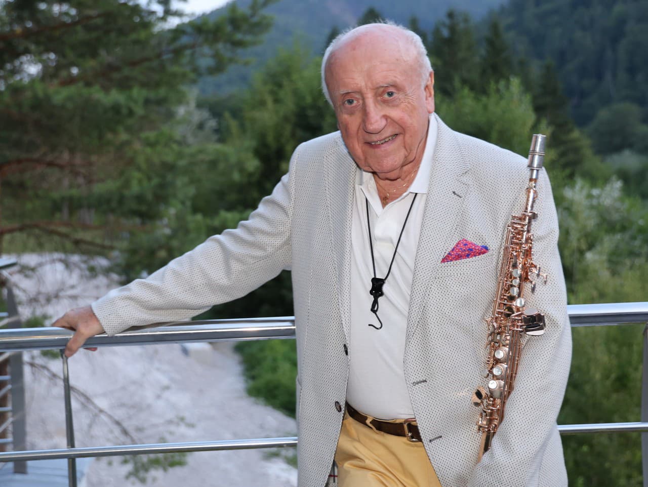 Felix Slováček na Muzikálovom festivale v Brusne