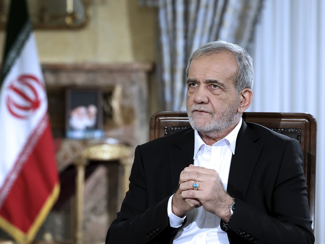 Iránsky prezident Masúd Pezeškiján