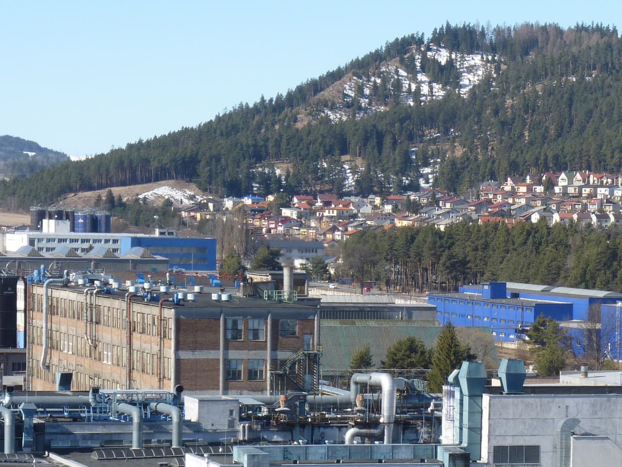 Areál Chemosvitu vo Svite