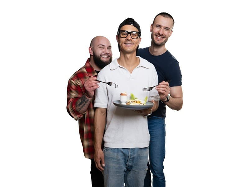 Influencer Yaksha pripravil Strýcovi Filipovi a Miškovi Páleníkovi vyvážené raňajky