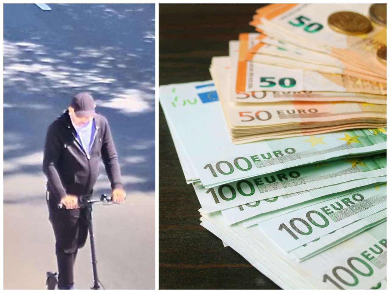 Muž na kolobežke by vedel polícii pri objasnení činu pomôcť.