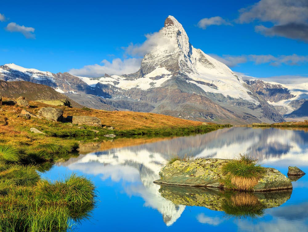 Matterhorn, Švajčiarsko a Taliansko