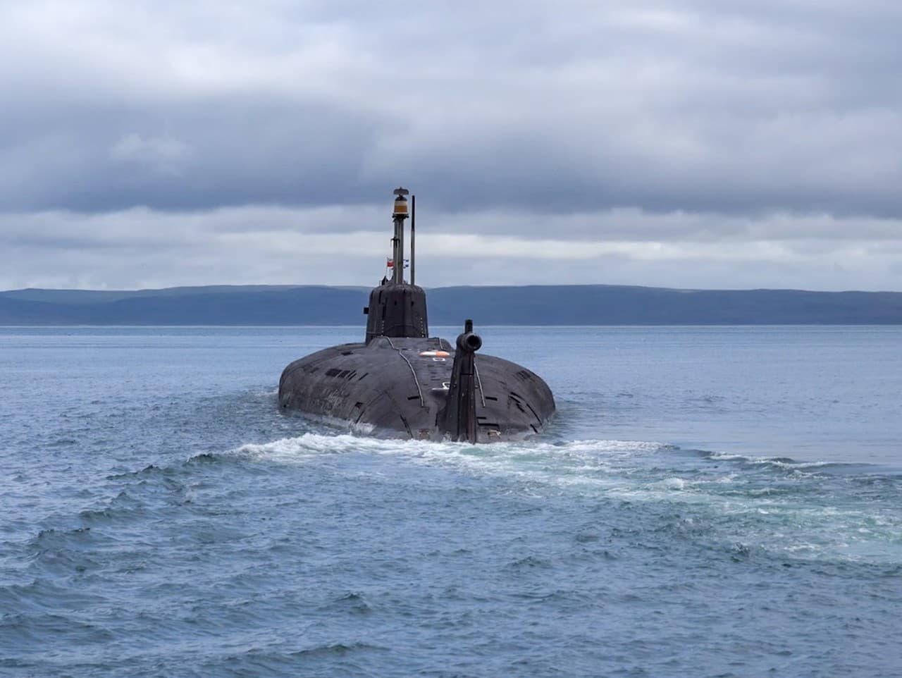 Ruská jadrová ponorka, Ilustračné foto
