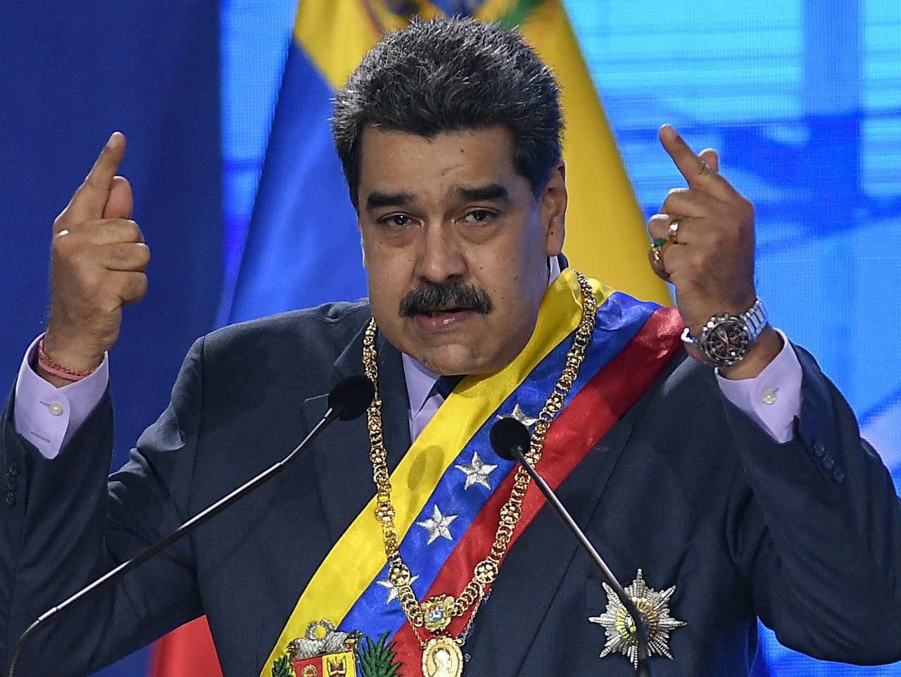 Venezuelský prezident Nicolás Maduro