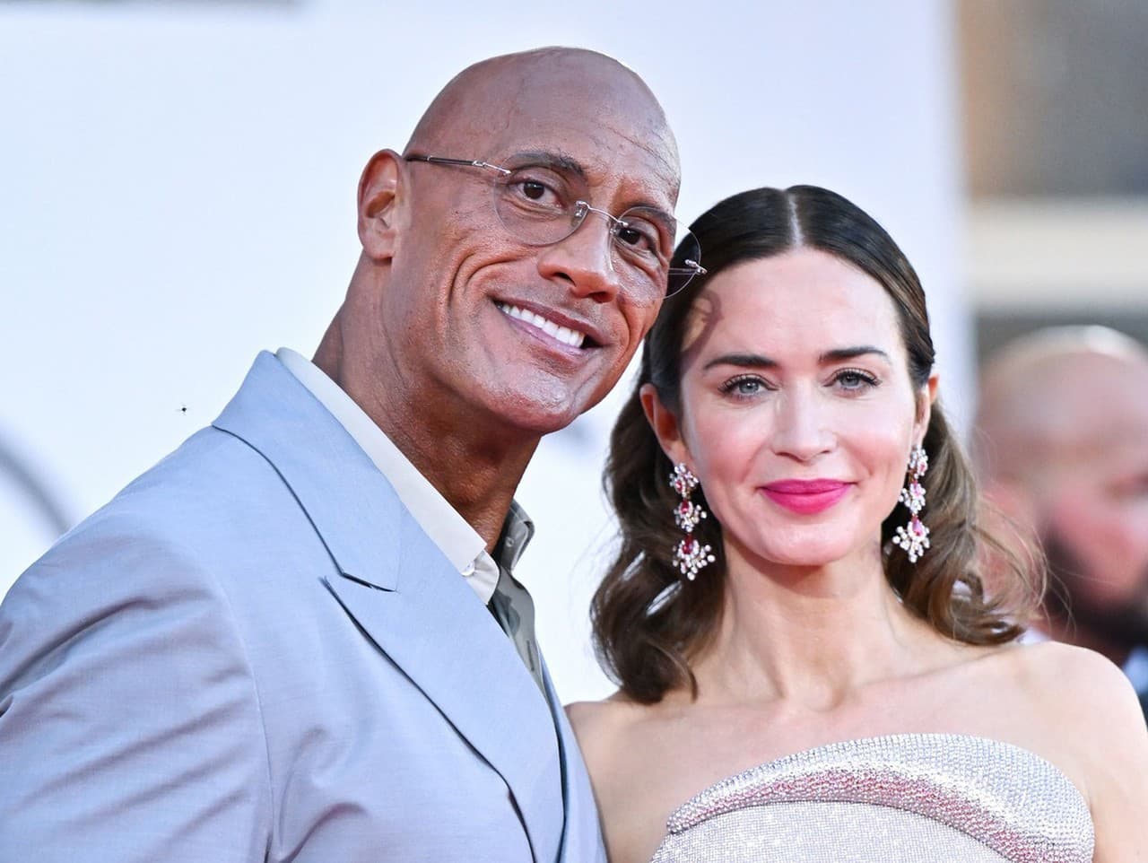 Emily Blunt, Dwayne The Rock Johnson