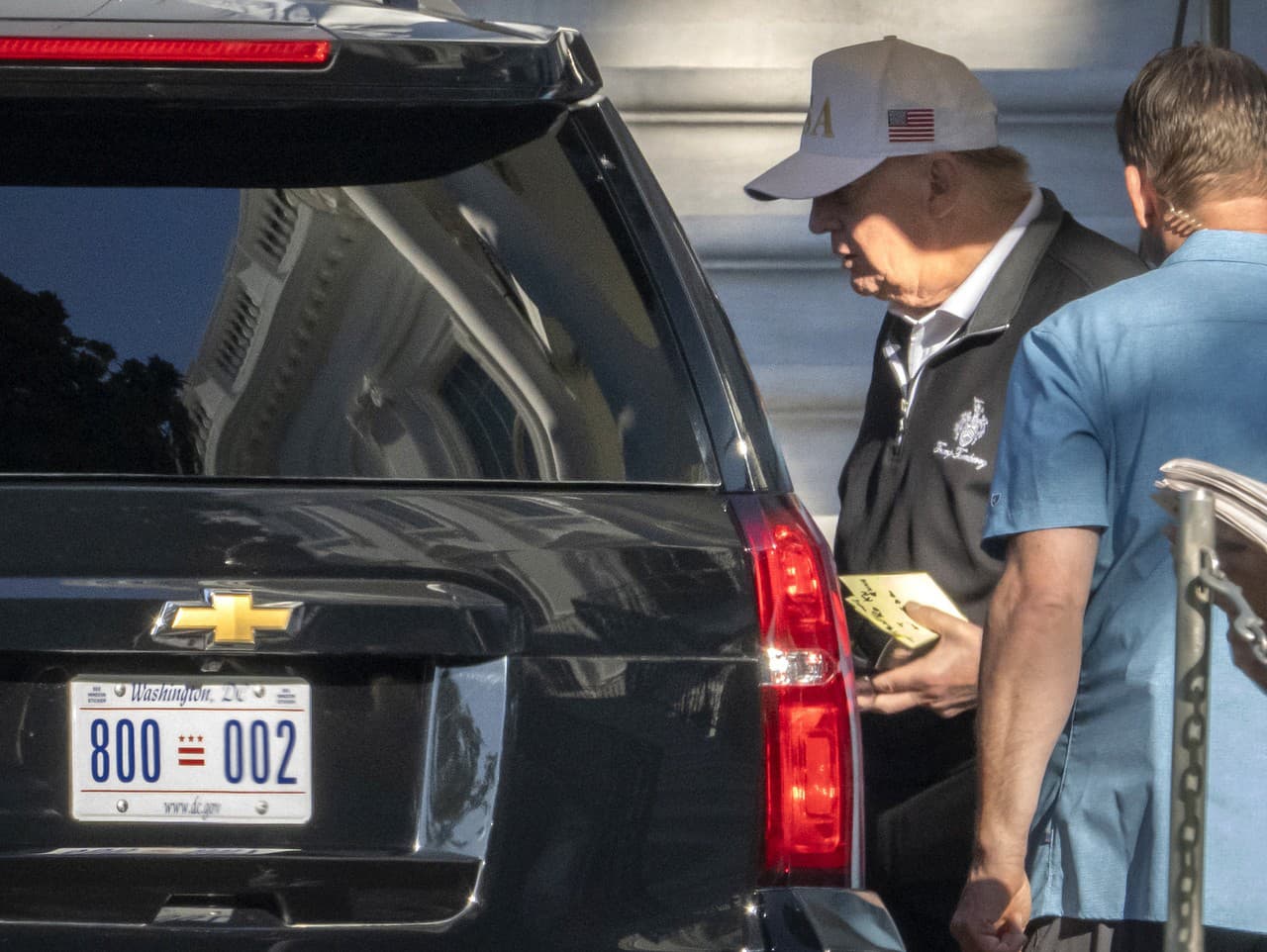 Donald Trump na nedávnych záberoch nevyzeral veľmi zdravo.