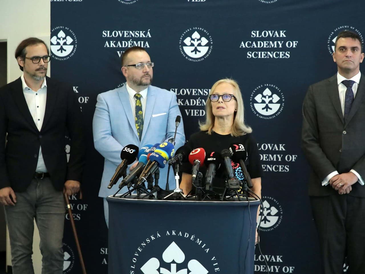 Roman Dorčík, Marek Števček, Silvia Pastoreková a Martin Venhart