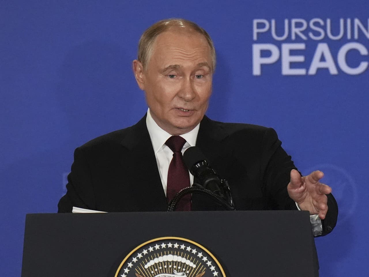 Ruský prezident Vladimir Putin priznal nedostatok plynu.