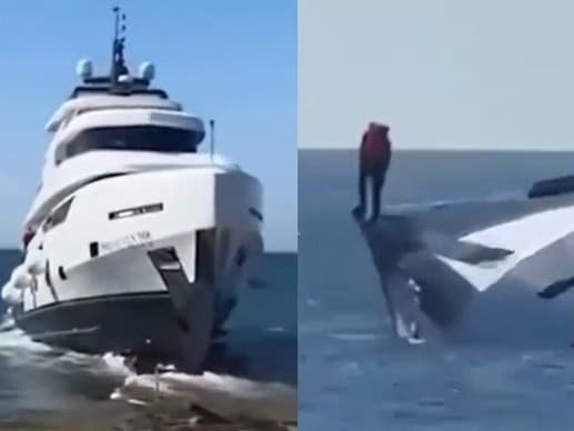 Pri pobreží tureckého mesta Zonguldak sa potopila jachta, ktorú vypustili prvýkrát na more. Vydržala 15 minút. 