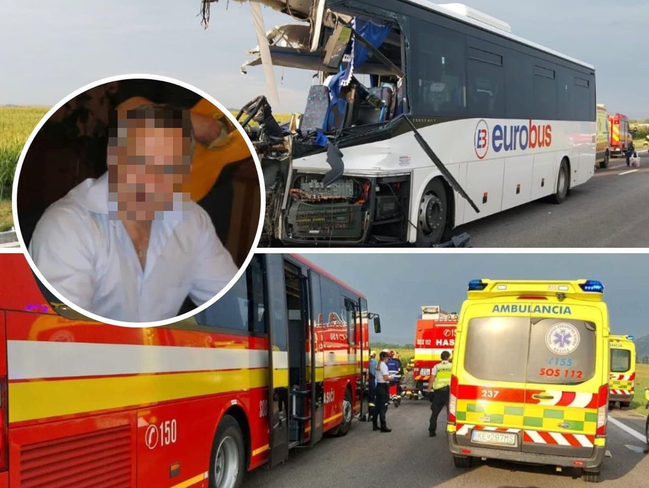 Pri nehode autobusu s nákladiakom prišiel o život vodič autobusu Igor