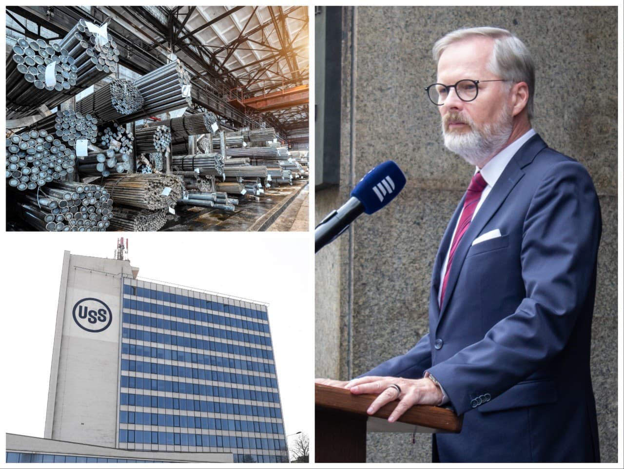 Česká vláda Petra Fialu presadila výnimku na dovoz ruskej ocele