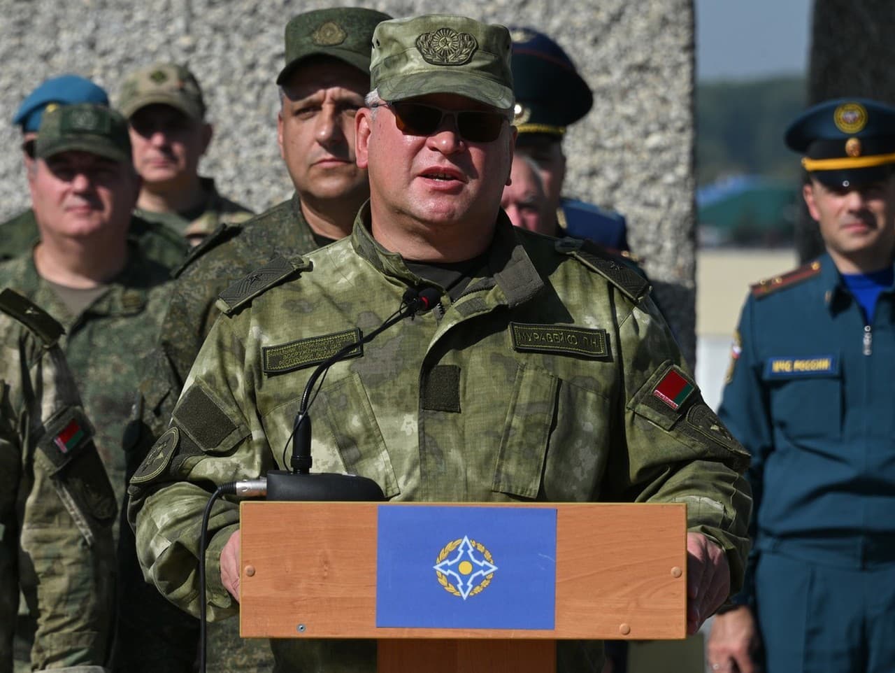 Náčelník generálneho štábu bieloruskej armády Pavol Muravejka