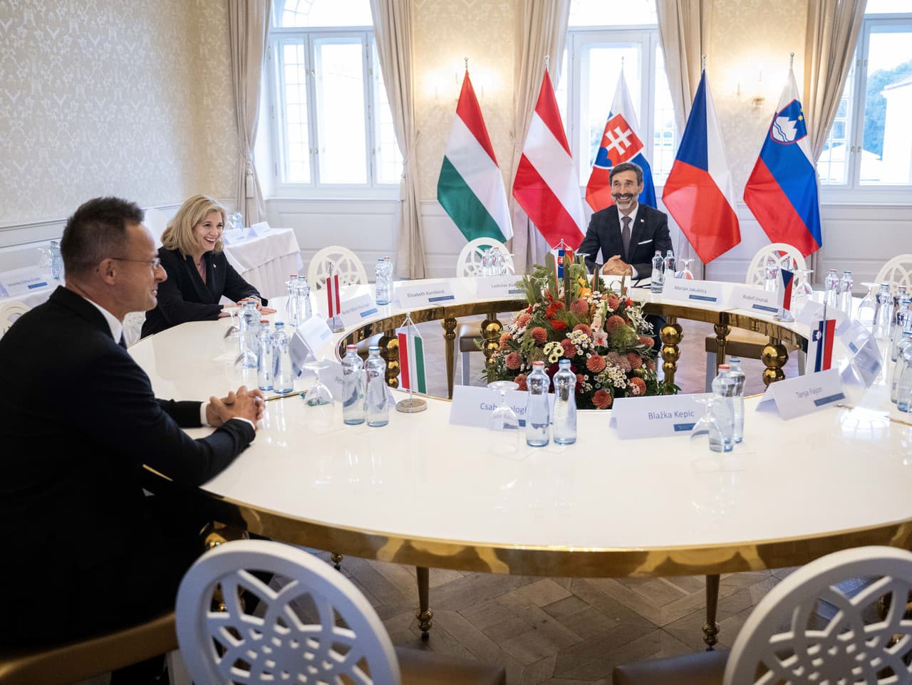 stretnutie šéfov diplomacií štátov strednej Európy v rámci formátu C5 v Tomášove