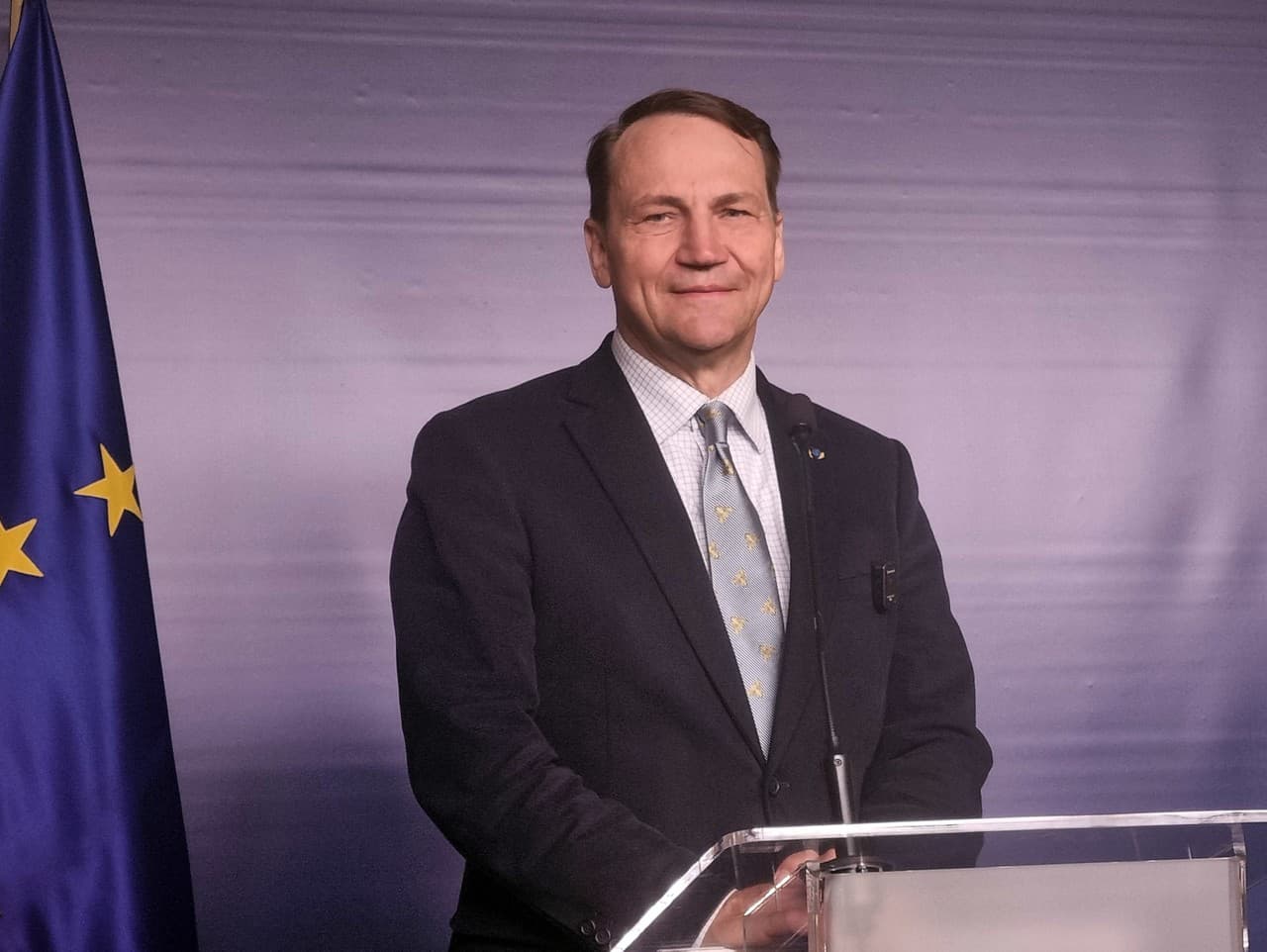 Poľský minister zahraničných vecí Radoslaw Sikorski.