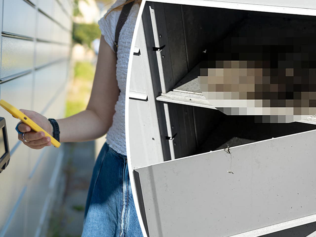 Šokovaní obyvatelia našli v balíkomate telo mŕtvej mačky.