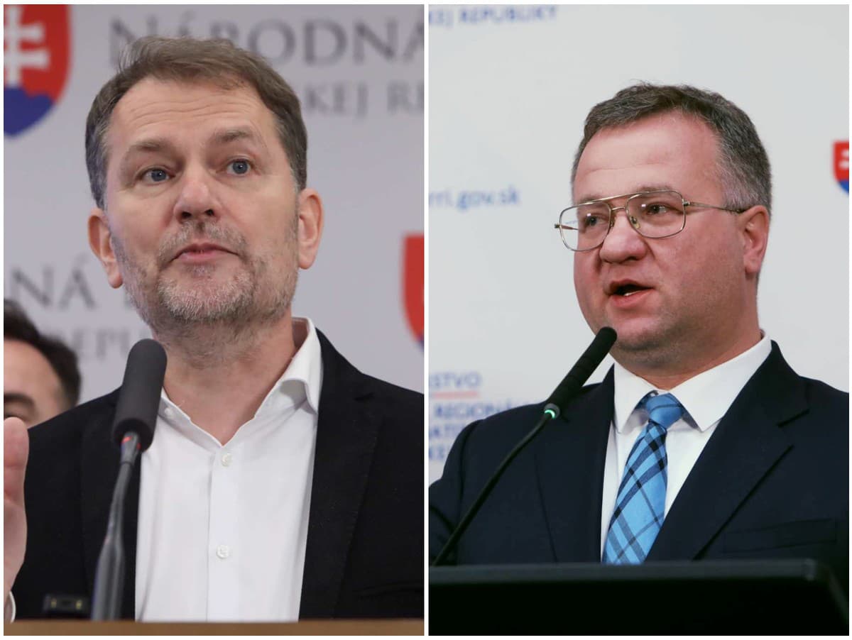 Igor Matovič a Radomír Šalitroš
