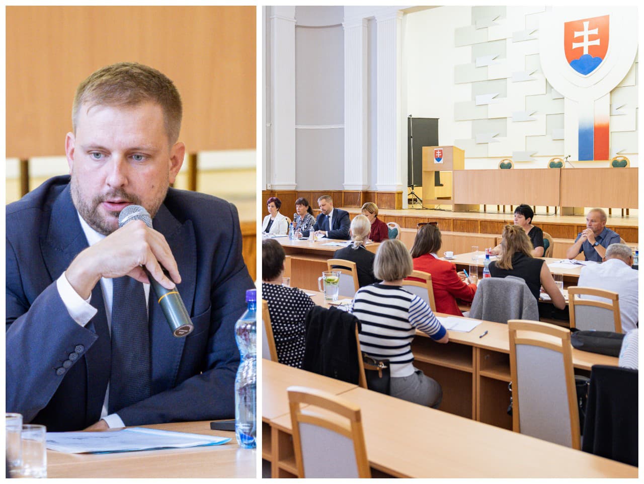 Minister zdravotníctva Kamil Šaško si bol skontrolovať situáciu v Nitre.