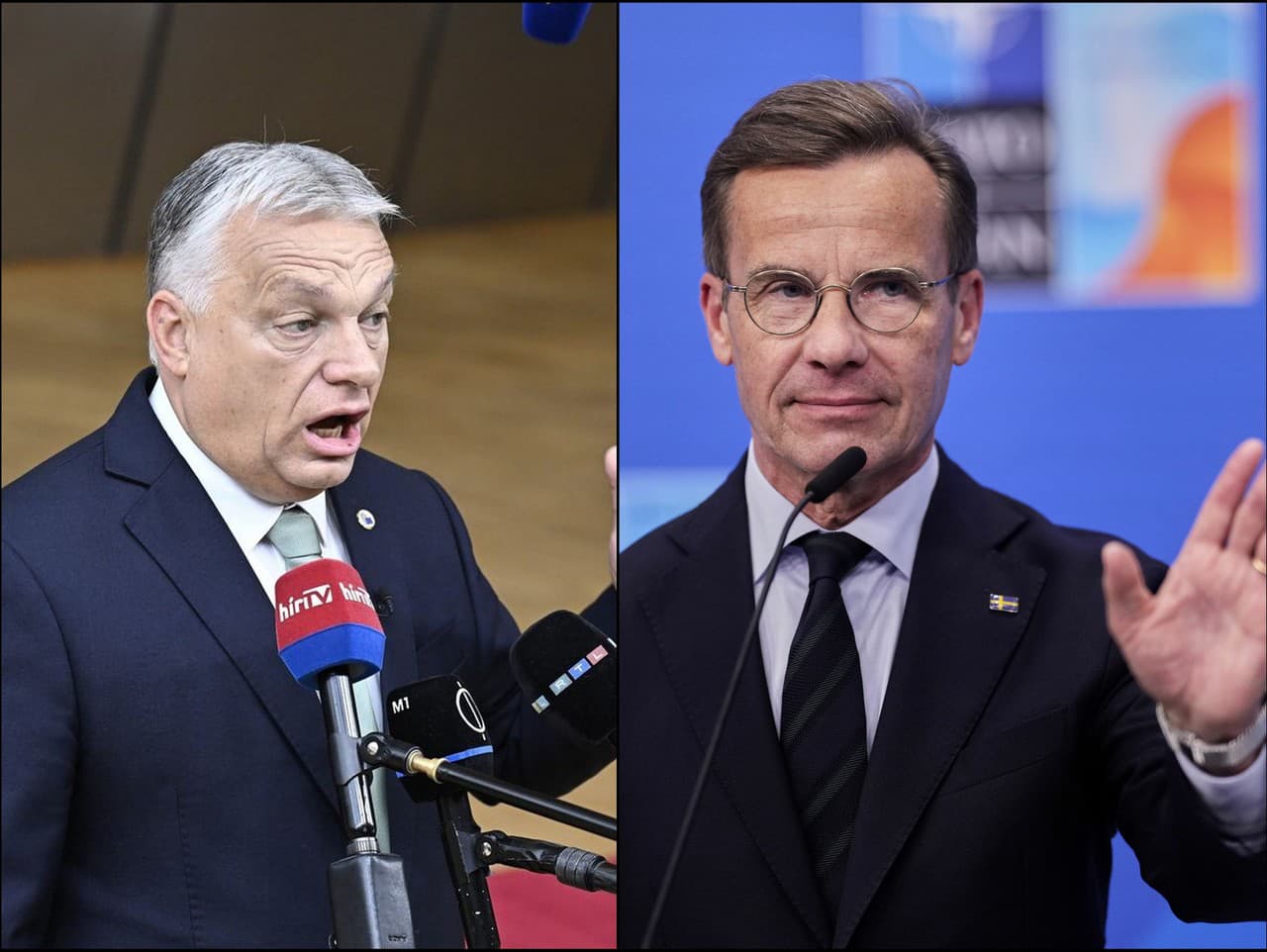 Orbán nahneval švédskeho premiéra Kristerssona.