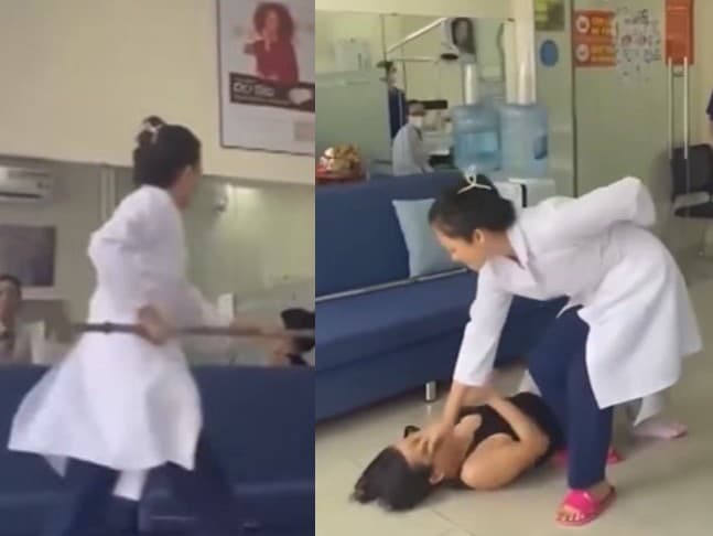 Zubárka napadla v čakárni pacientku kovovou tyčou. Následne ju zhodila na podlahu