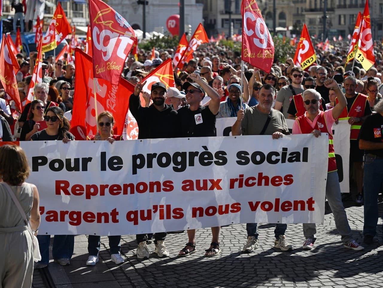 Protest vo Francúzsku