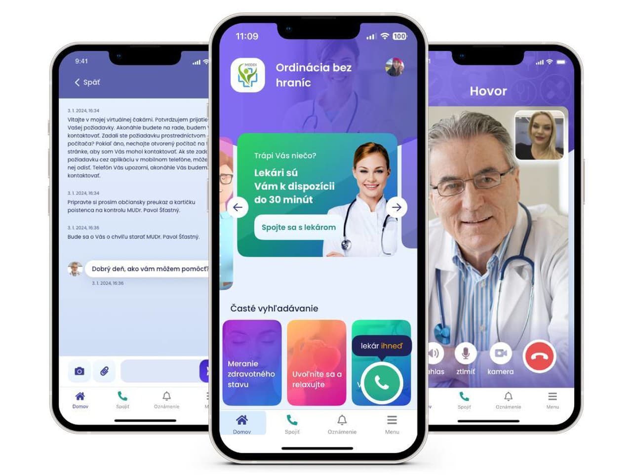 Aplikácia MEDDI hub