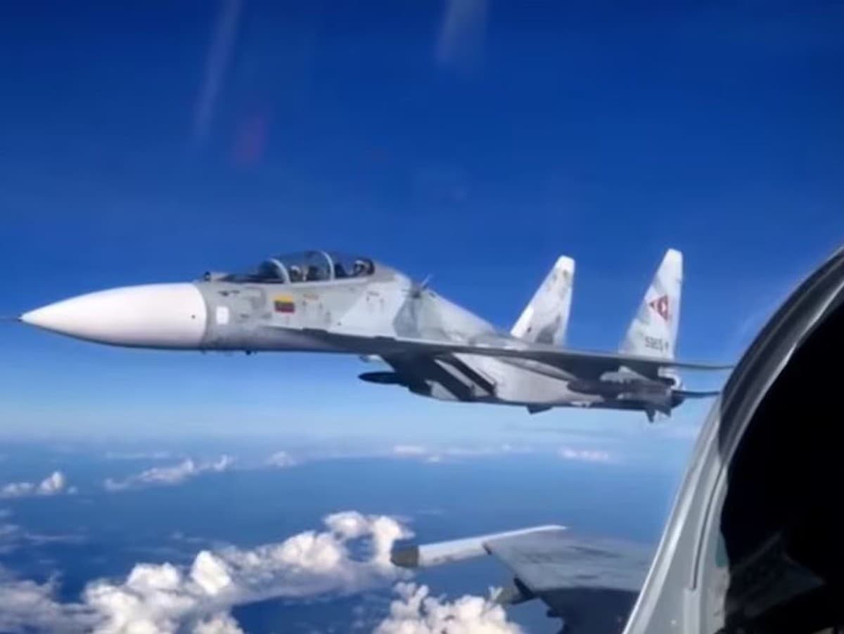 Venezuelské bojové lietadlo Su-30