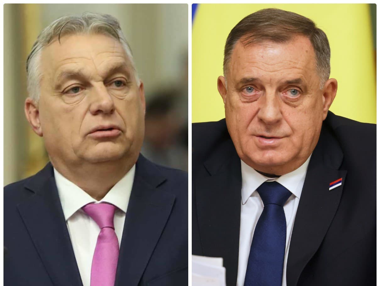 Viktor Orbán a Milorad Dodik
