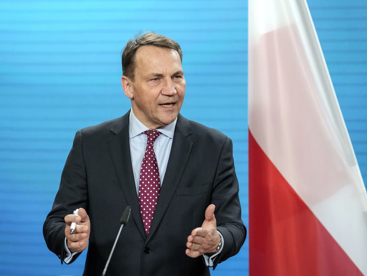 Poľský minister zahraničia Radoslaw Sikorski