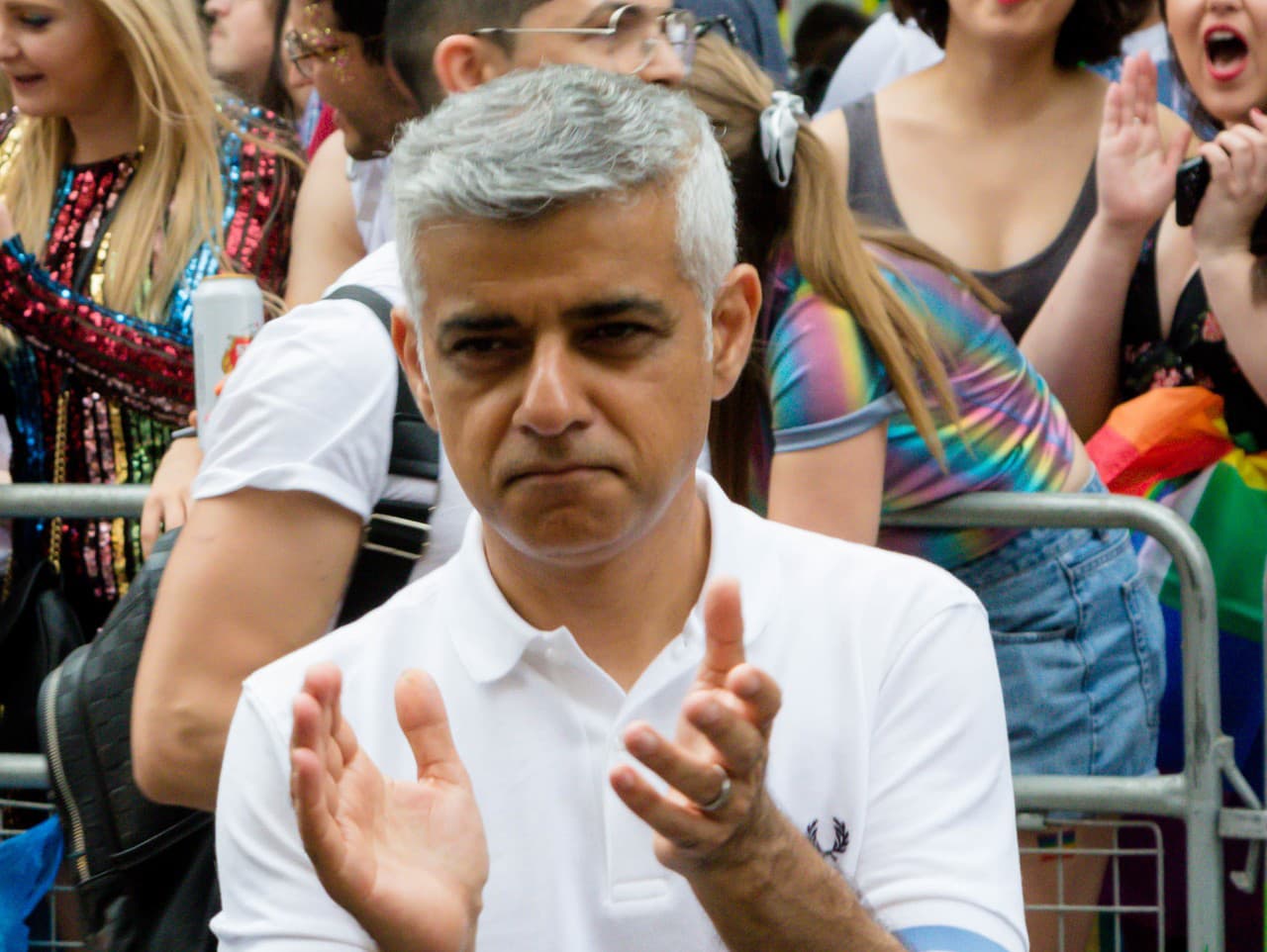 Primátor Londýna Sadiq Khan.
