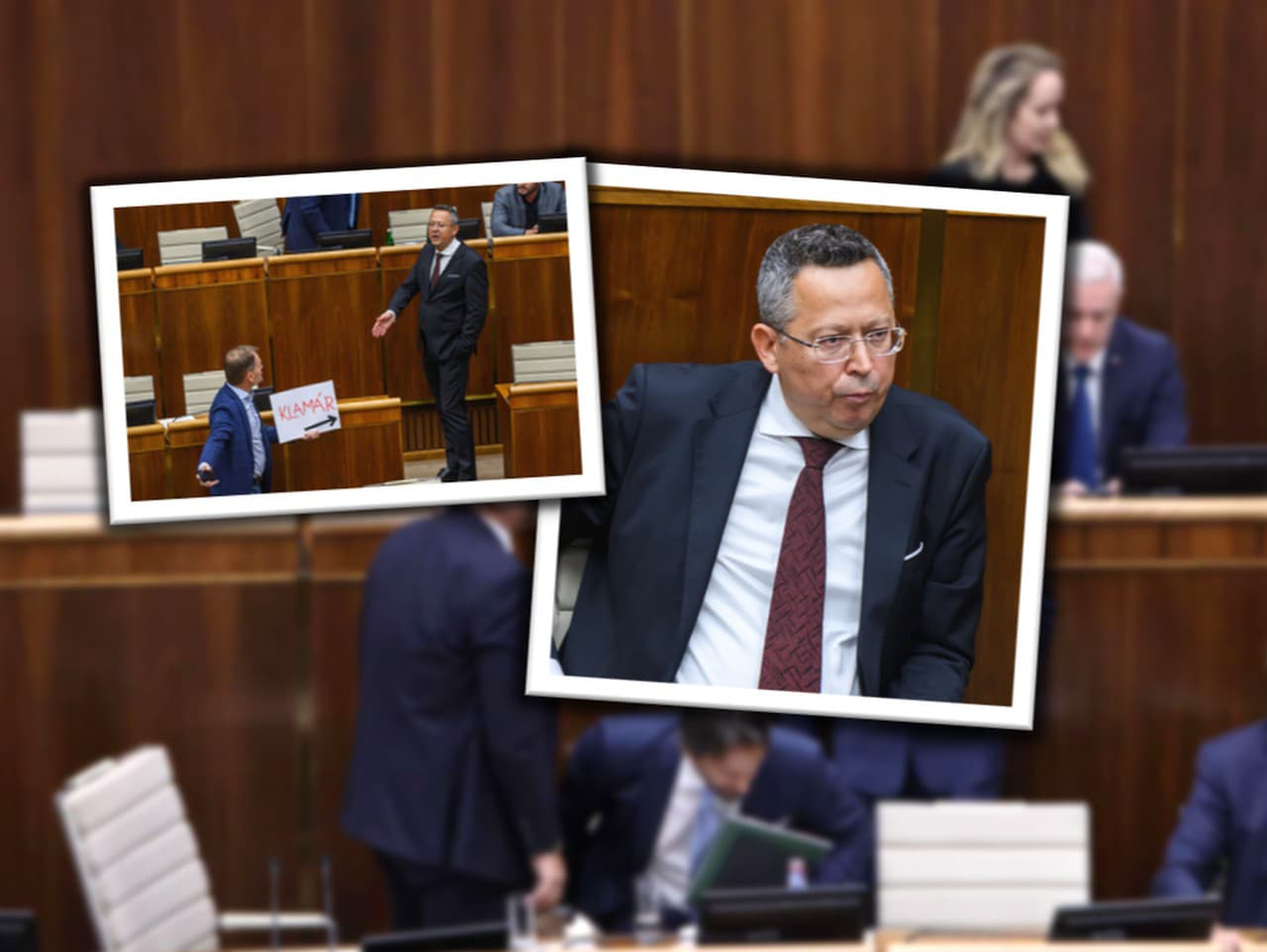 V parlamente bolo pred hlasovaním opäť horúco.