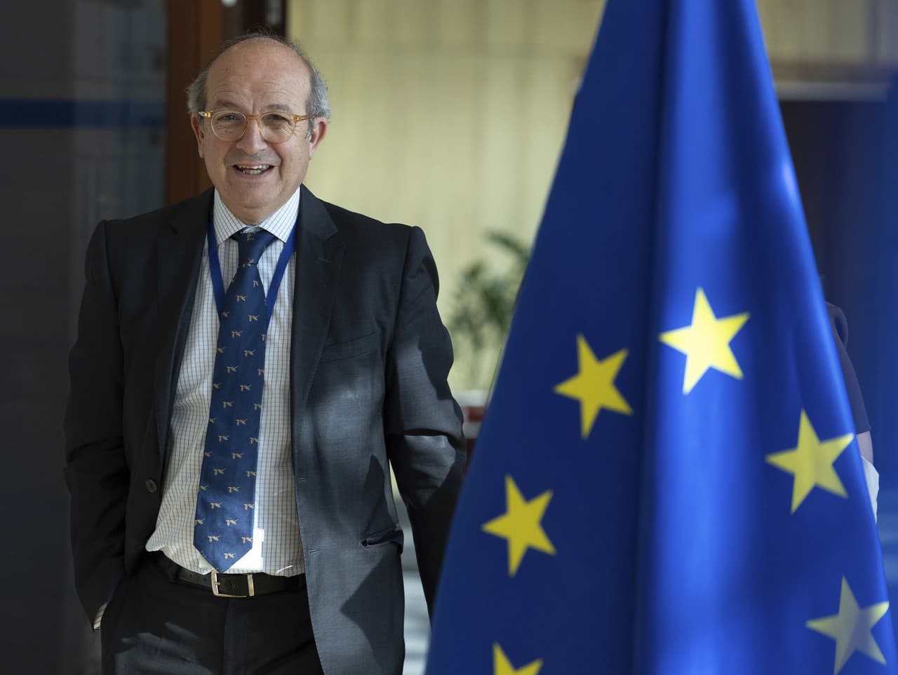 Európsky komisár pre obranu a vesmír Andrius Kubilius