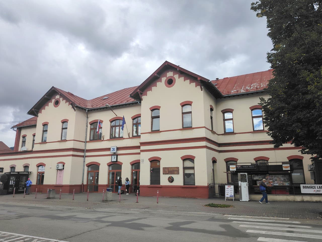 Budova železničnej stanice vo Vrútkach