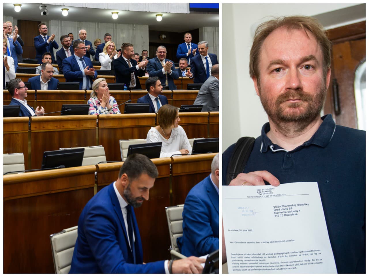 Vladimír Crmoman sa vyjadril k novele ústavy.