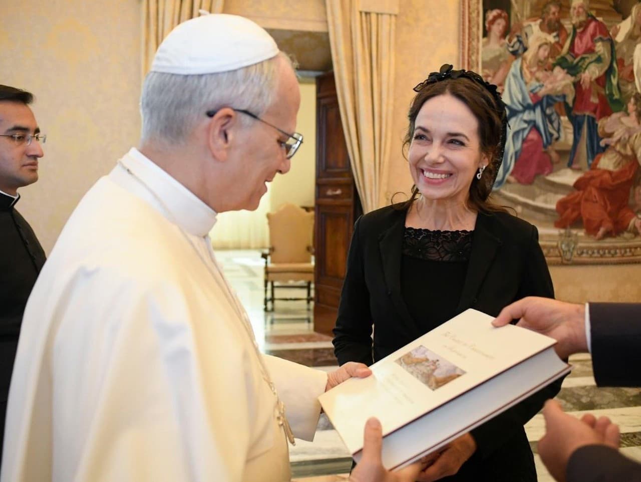 Lexmann sa stretla aj s pápežom.