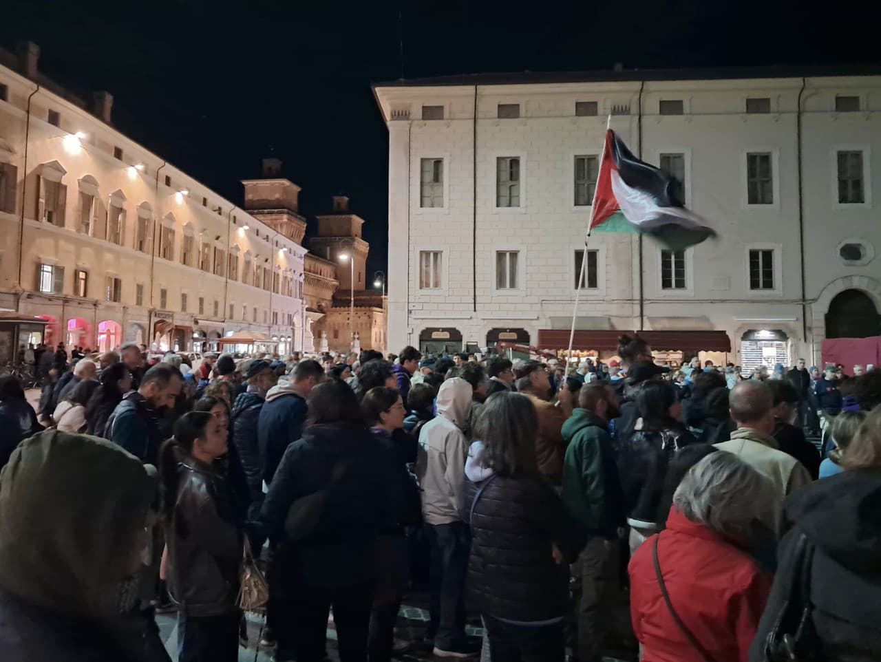 Jedna z demonštrácií sa konala aj v meste Bologna