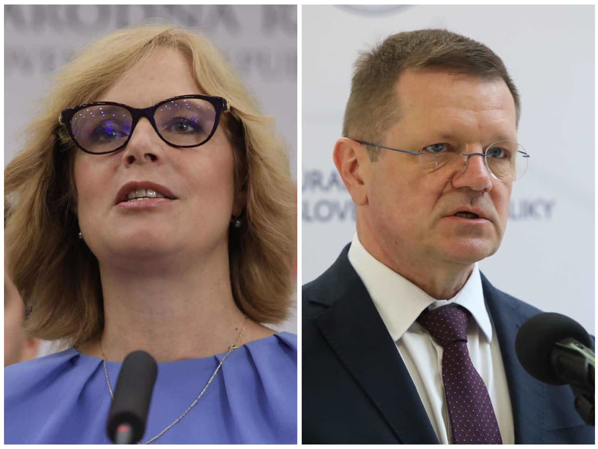 Veronika Remišová a Peter Kmec