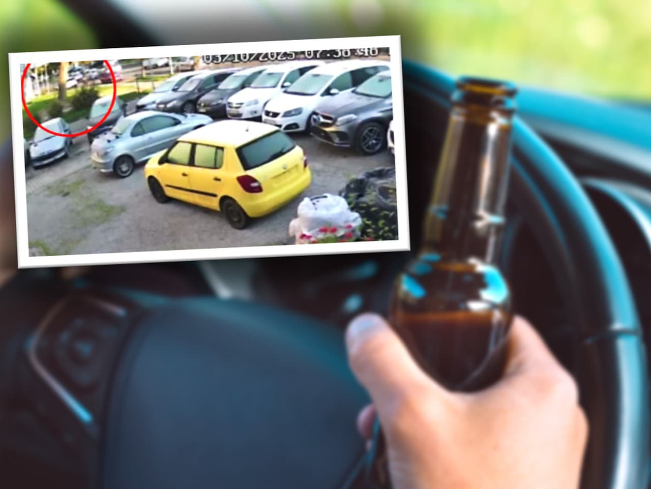 Zubár na aute ničil každé jedno auto rad-radom.