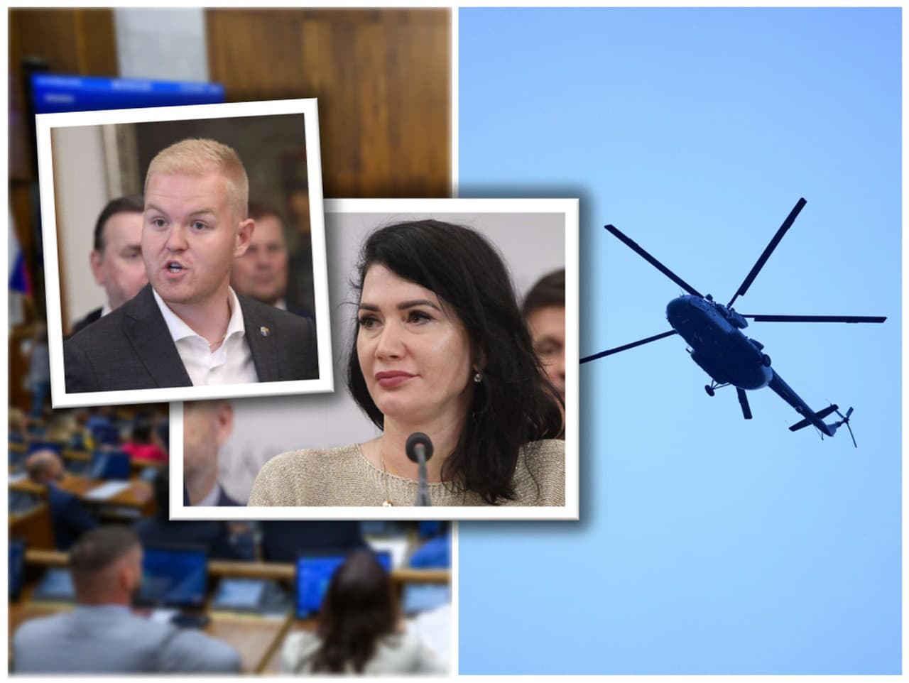 Presuny vrtuľníkom v čase konsolidácie môžu pre voličov vyznievať zvláštne.