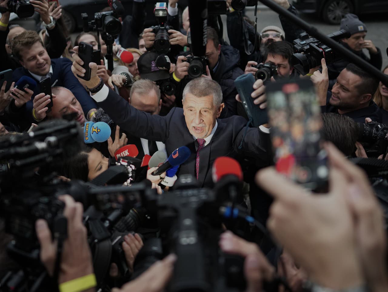 Andrej Babiš vyhral v parlamentných voľbách 2025.
