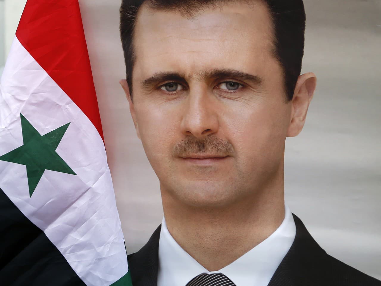 Bývalý sýrsky prezident Bašár al-Asad.