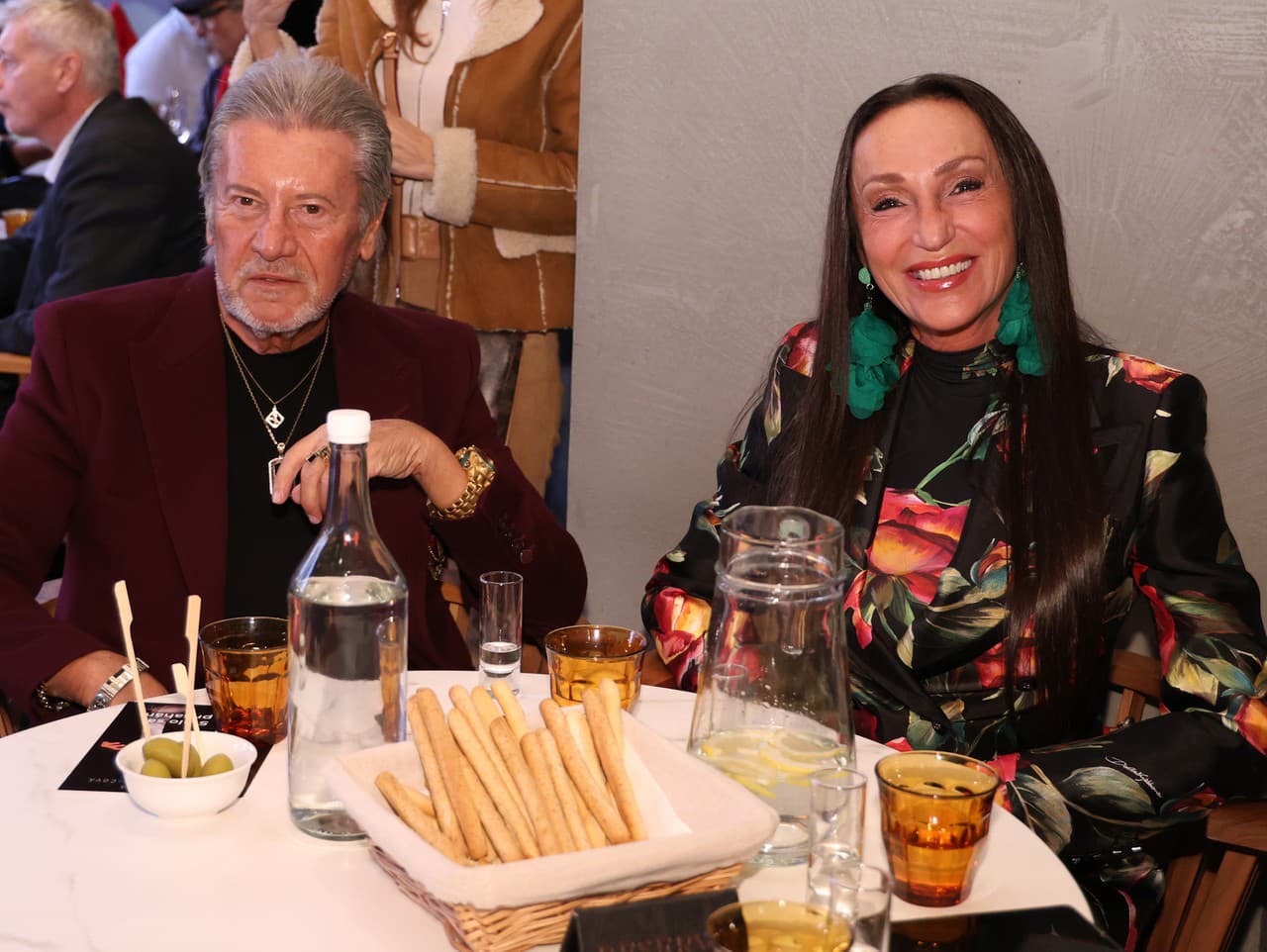 Krst knihy Igora Kmeťa. Na snímke manželia Lelkesovci